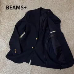 ☆極美品☆BEAMS+ 紺ブレ　コンバットナイロン　金ボタン　ネイビー　銘品　Sのサムネイル