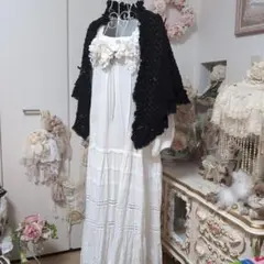 【新品未使用】Akiakane アキアカネ　さえら　ワンピース　ベージュ さえら：アキアカネ ワンピース（24-a010) - さえら＆ベルパーチ