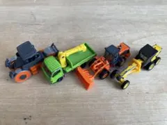 トミカ　建設車両4台まとめセット