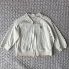 Burberry バーバリー ホワイト ジップアップ アウター 80サイズ 薄手のサムネイル