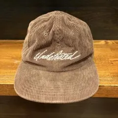 アンディフィーテッド UNDEFEATED コーデュロイ 6パネルキャップ