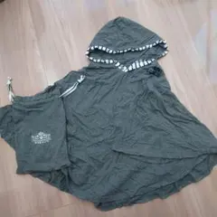 Doracoフード付き授乳ケープ