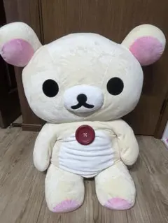 レア！【コリラックマ】くったりぬいぐるみ　特大　サンエックス　約90cm 2026年最新】コリラックマ 特大 ぬいぐるみの人気アイテム - メルカリ