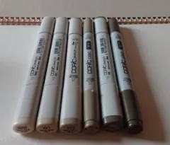 COPIC sketch & ciao ウォームグレイ 6本セットのサムネイル