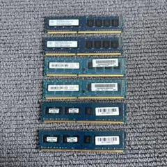 Hynix、Ramaxel、Nanya メモリ4GB×6枚