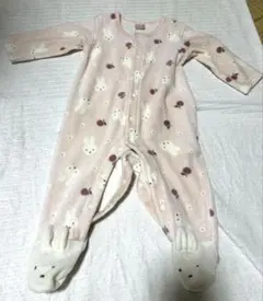 petit main ミッフィー 足付きカバーオール　80