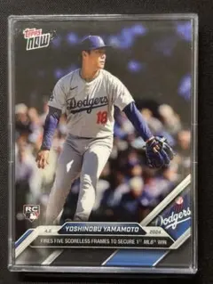 山本由伸 2026 topps mlb 桜 99 スキーンズ - メルカリ