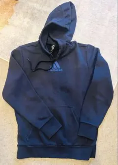☆ADIDAS☆フード付きパーカー ネイビーMサイズ男女兼用