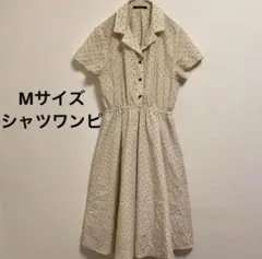 セール中★半袖シャツワンピース M