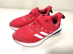 アディダス　adidas　スニーカー　19.5　赤　キッズ