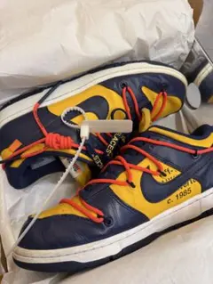 NIKE Off-White DunkLow Michigan 27.5 美中古のサムネイル