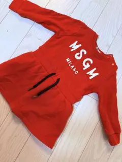 MSGM スエット　ワンピース