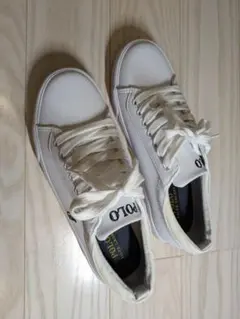 【美品】POLO RALPH LAUREN スニーカー ホワイトのサムネイル