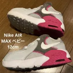 Nike Air Max ベビーシューズ グレー ピンク　12cm