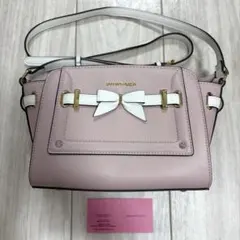 SAMANTHAVEGA パステルカラーリボンモチーフショルダーバッグ ピンク