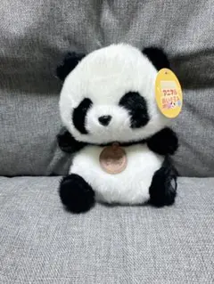 毛茸茸動物熊貓玩偶