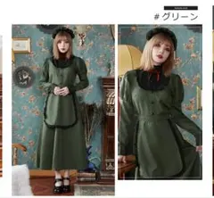 コスプレ ハロウィン 洋館メイド服