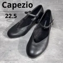 【美品】Capezio タップシューズ 551 メリージェーン 本革 22.5