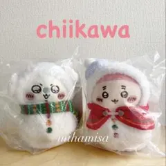 ちいかわ ☆ エニマイくじ 古本屋 モモンガ マスコット 雪だるま