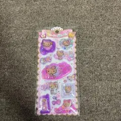 m*様 キティ 日焼けキティ キラキラウォーターインシール