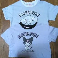 シナモロール クロミ Tシャツ 2枚セットのサムネイル