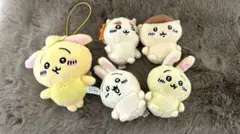 ちいかわ ぬいぐるみマスコット5個セット