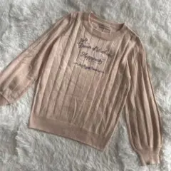 メゾピアノ　mezzo piano junior 薄手ニット　Lサイズ　160