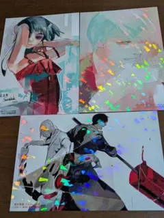 東京喰種　Twitter画展ポストカード　3種