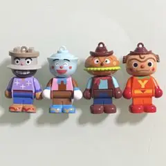 アンパンマン ブロック ラボ スイング キャラクター フィギュア セット