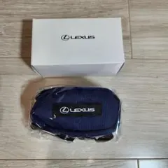 LEXUS ネイビー ゴルフポーチ ボール入れ 非売品