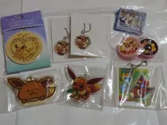 ポケモン☆イーブイ チャーム キーホルダーセット