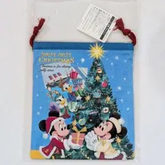 東京ディズニーリゾート　クリスマス　巾着　ホーリージョリークリスマス　2022年