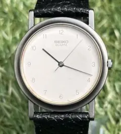 美品◎SEIKOセイコーシャリオホワイト文字盤ラウンド メンズ腕時計ヴィンテージのサムネイル