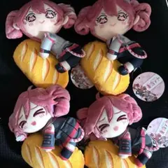 重音テト　フランスパンぬいぐるみ 　4個セット