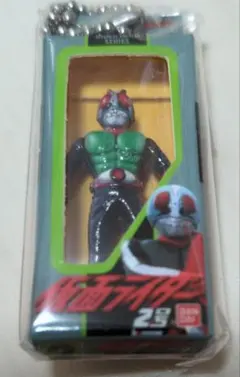 仮面ライダー　ソフビパッケージチャーム　仮面ライダー2号