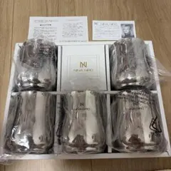 新品未使用　NINA NERO ステンレススチール コップ 5個セット