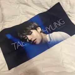防弾少年団 BTS スローガン キムテヒョン テテ V ジッパー付き 青髪