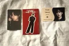 INI 尾崎匠海　THE FRAME トレカ　バースデーカード　ステッカー