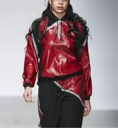 Nasir Mazhar トラック パーカー フード付き L 英国製 未使用