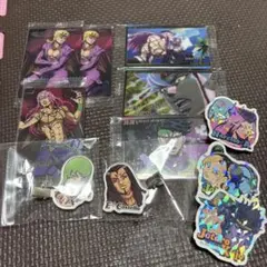 ジョジョの奇妙な冒険 ヘアクリップコレクション　デバイスステッカー　ウエハース