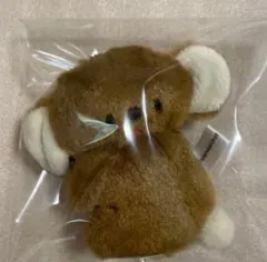 クマ型ぬいぐるみ ボールチェーン付き