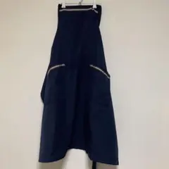モンブラン エプロン ネイビー 耐久防汚加工のサムネイル