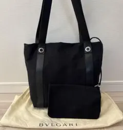 極美品！ ☆ブルガリ☆ ロゴマニア トートバック