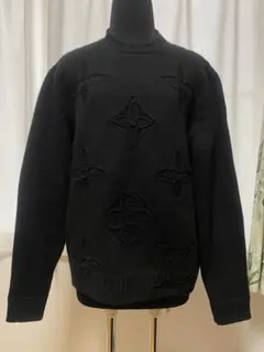 g*i様 Louis Vuitton ウール100% モノグラム ニット セータ - メルカリ