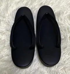 黒い草履（喪草履）厚底 小田原大津屋 特選