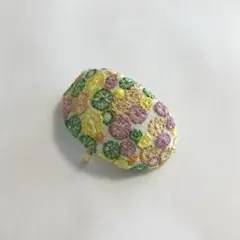 ミナペルホネン　ポニーフック　handmade skyful レモンイエロー