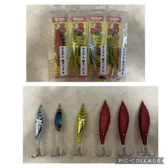 YO-ZURI タコやん船スッテ 8個セット 新品 Amazon | YO-ZURI(ヨーヅリ) 仕掛け(タコ): タコやん 船スッテ M