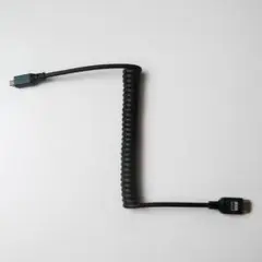 TWOZOH Micro HDMI - HDMI 4K対応 カールケーブル