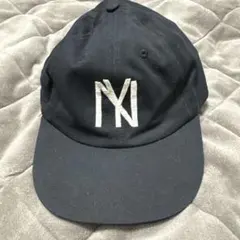 ブラックロゴ刺繍 キャップ アメリカ製