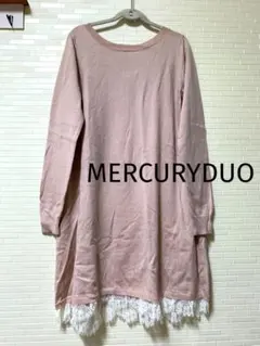 MERCURYDUO【大人気完売商品】バックリボンニットワンピース